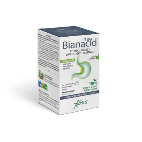 NeoBianacid 45 comprimidos | Sabor Menta