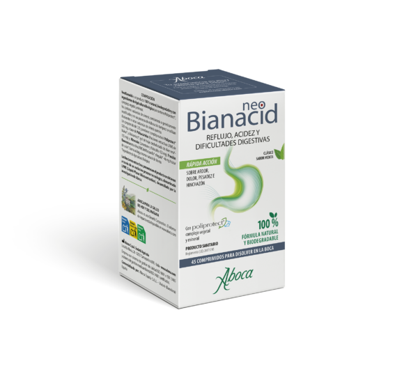 NeoBianacid 45 comprimidos | Sabor Menta