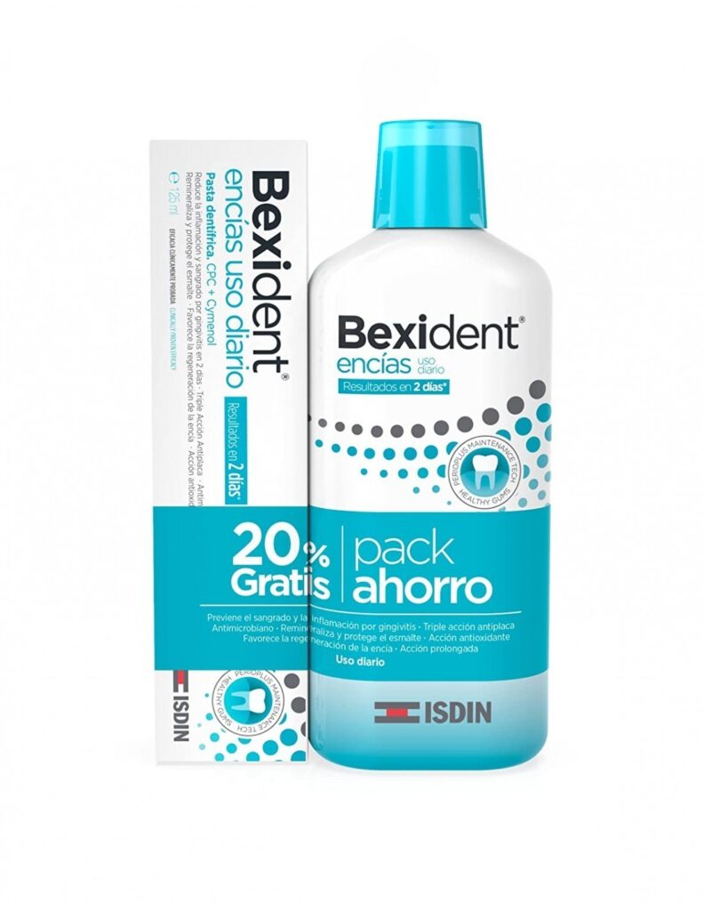 Pack Bexident Encias Uso Diario Colutorio 500+Pasta125