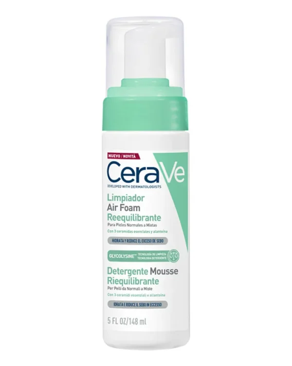 CERAVE Limpiador Air Foam Reequilibrante