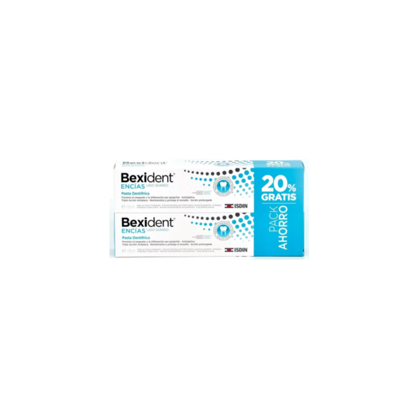 Isdin Duplo Bexident Encias Uso Diario Pasta 2X125 Ml Duplo
