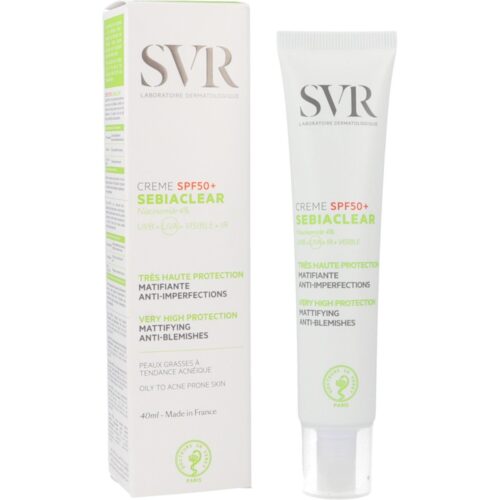 SVR SEBIACLEAR | Piel propensa al acné. Crema SPF 50+ 40ml.
