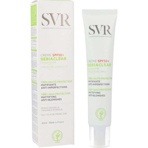 178161 SVR SEBIACLEAR | Piel propensa al acné. Crema SPF 50+ 40ml.