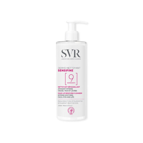 SVR SENSIFINE | Dermo-Nettoyant Pieles sensibles, reactivas e intolerantes 400ml