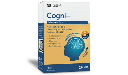 186795 NS MENTEACTIVA COGNI+. 30 comp