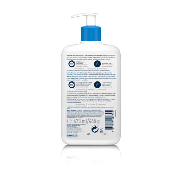 CERAVE SA locion hidratante piel seca 473 ml