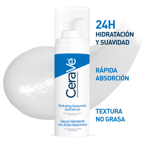 CERAVE Sérum Hidratante con Ácido Hialurónico