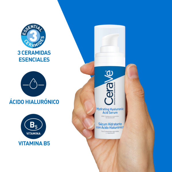 CERAVE Sérum Hidratante con Ácido Hialurónico
