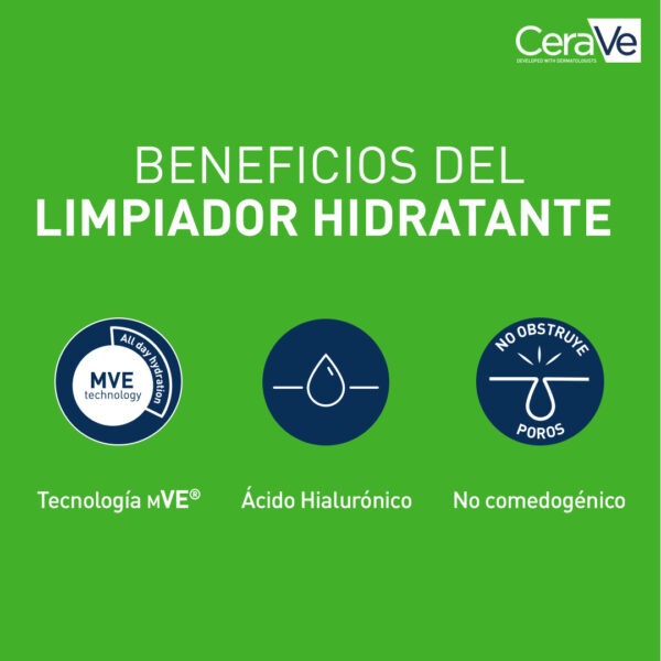 CERAVE Limpiadora Hidratante 473ml