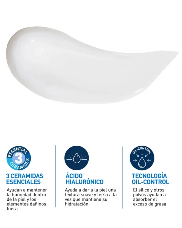 187650-3 CERAVE Oil Control Gel Crema Hidratante. 30Ml