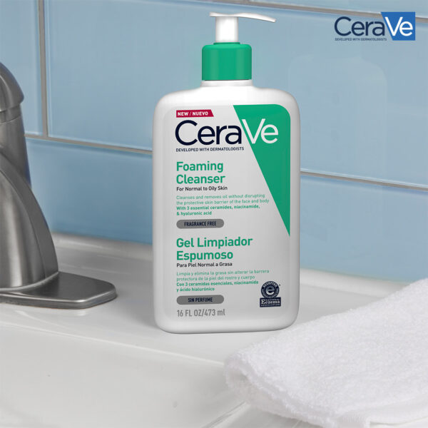 CERAVE Gel Limpiador Espumoso 473ml