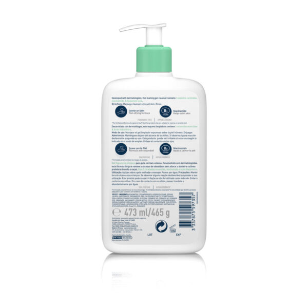 CERAVE Gel Limpiador Espumoso 473ml
