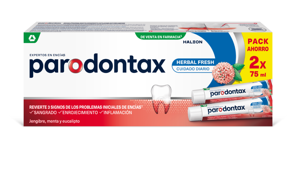 parodontax Duplo Herbal Fresh. 2X75 ml