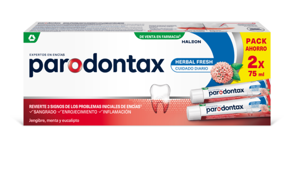 parodontax Duplo Herbal Fresh. 2X75 ml