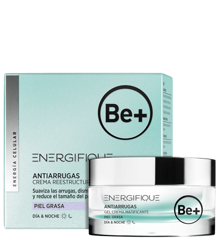195780 Be+ ENERGIFIQUE ANTIARRUGAS. Gel Crema Matificante Piel Grasa