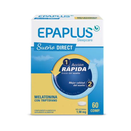 EPAPLUS Sleepcare Melatonina Direct. 60 comp