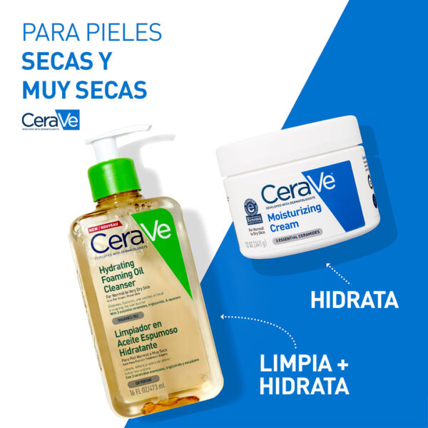 CERAVE Limpiador en Aceite Espumoso Hidratante SALimpiador Anti-rugosidade