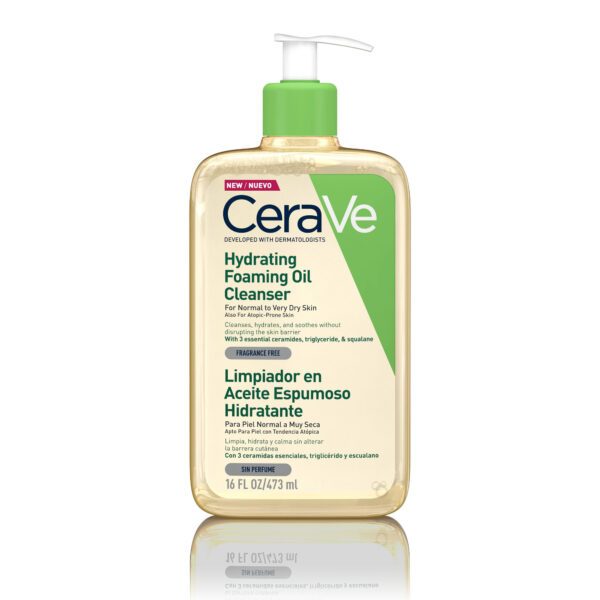 CERAVE Limpiador en Aceite Espumoso Hidratante SALimpiador Anti-rugosidade