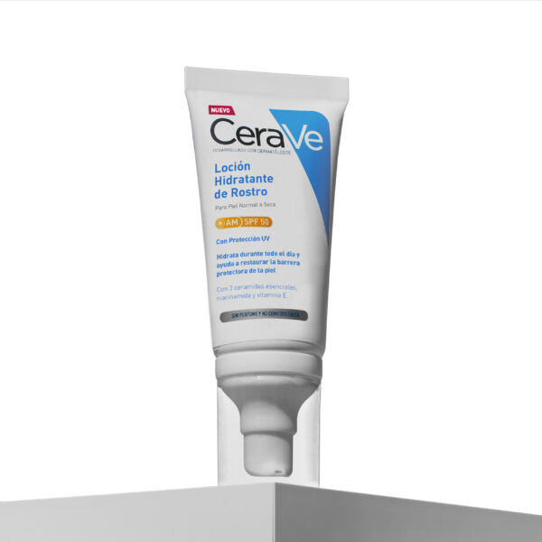 CERAVE Loción Hidratante de Rostro SPF 50