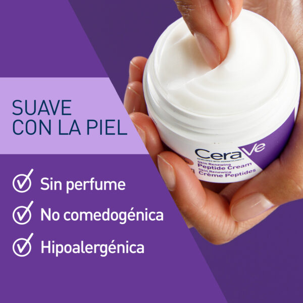 CERAVE Skin Renewing Crema con Péptidos