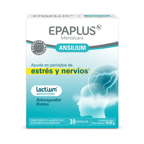 EPAPLUS Mentalcare Ansilium. 30 caps