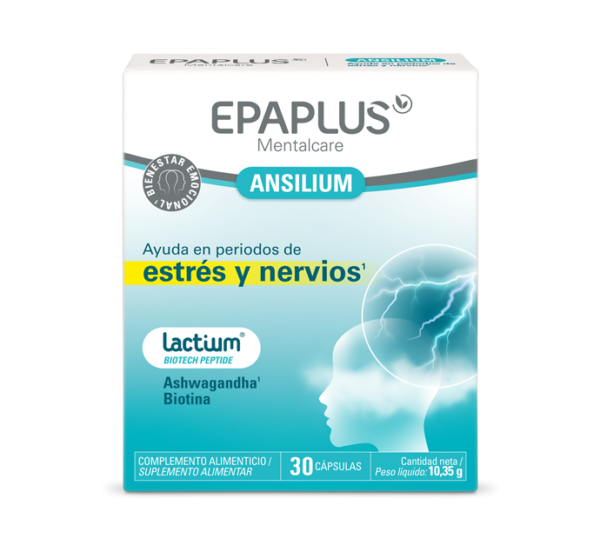 EPAPLUS Mentalcare Ansilium. 30 caps