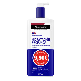 Neutrogena® Hidratación Profunda Loción de Absorción Inmediata. 400Ml