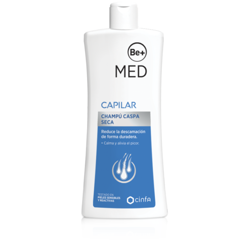214003 Be+ MED Capilar Champú Caspa Seca. 250 ml