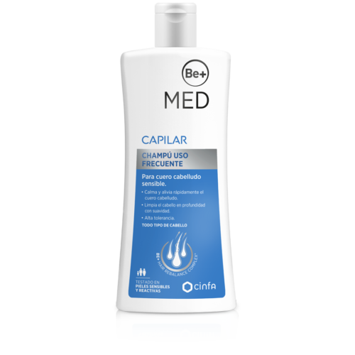 214004 Be+ MED Capilar Champú Uso Frecuente. 400 ml