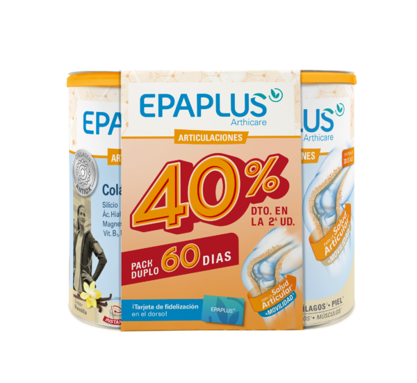 EPAPLUS Articulaciones Sabor Vainilla. Duplo