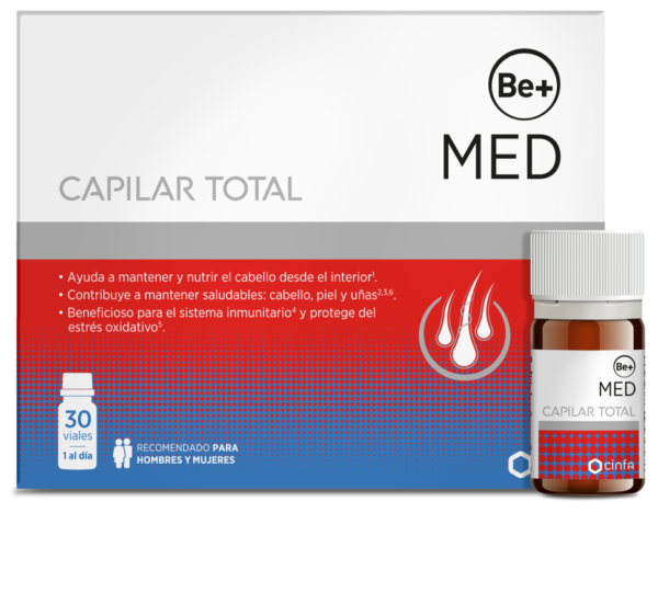 Be+ MED Capilar Total. 30 viales