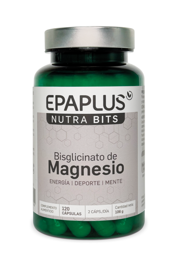 EPAPLUS Nutrabits Bisglicinato de Magnesio 120 caps