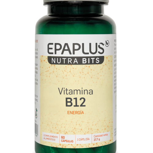 Epaplus Nutra Bits Vitamina B12 60 Cápsulas