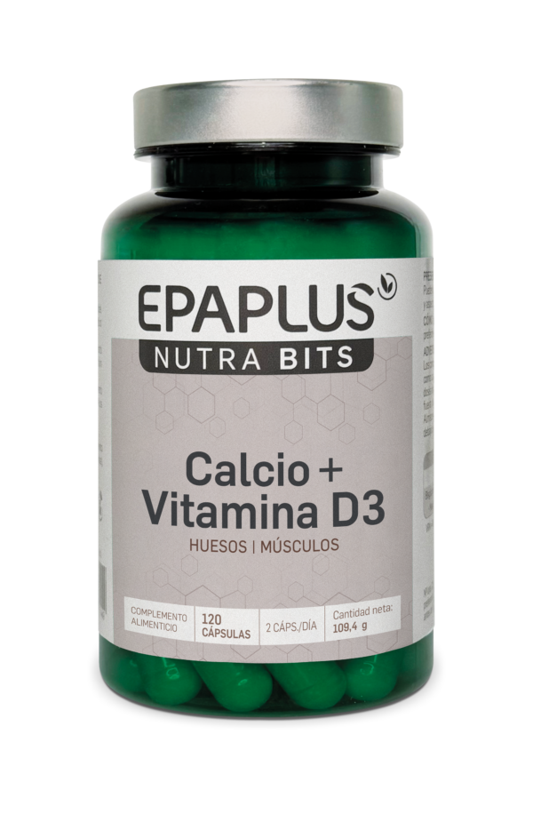 225033-1.png EPAPLUS NUTRA BITS CALCIO + VITAMINA D3. 120 CAPSULAS