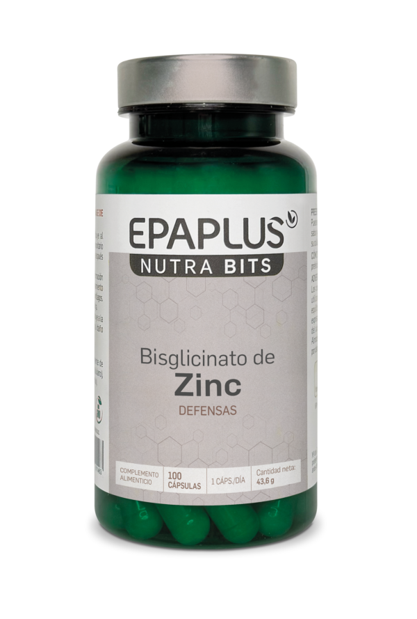 225035-1.png Epaplus Nutrabits Bisglicinato de Zinc 100 Cápsulas