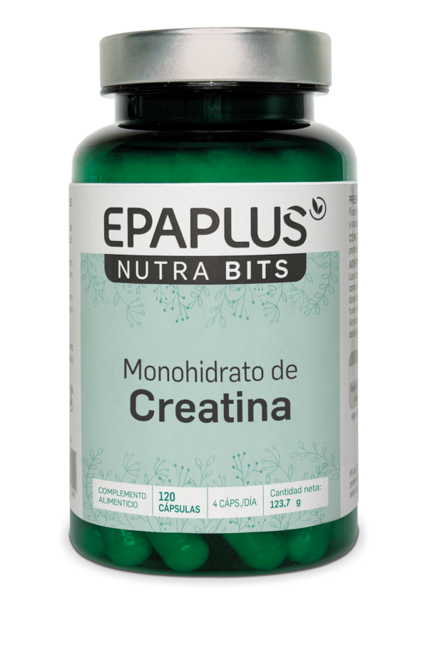 Epaplus Nutrabits Monohidrato de Creatina 120 Cápsulas