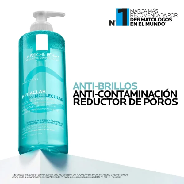 169176-1 LA ROCHE-POSAY EFFACLAR SUPRAMOLECULAR GEL LIMPIADOR 400 ml