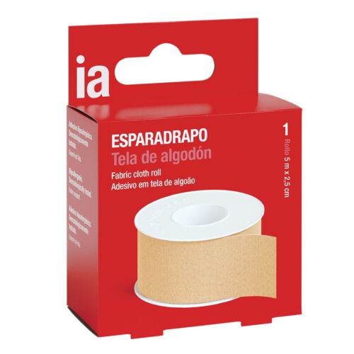 INTERAPOTHEK ESPARADRAPO TELA 5M x 2,5CM