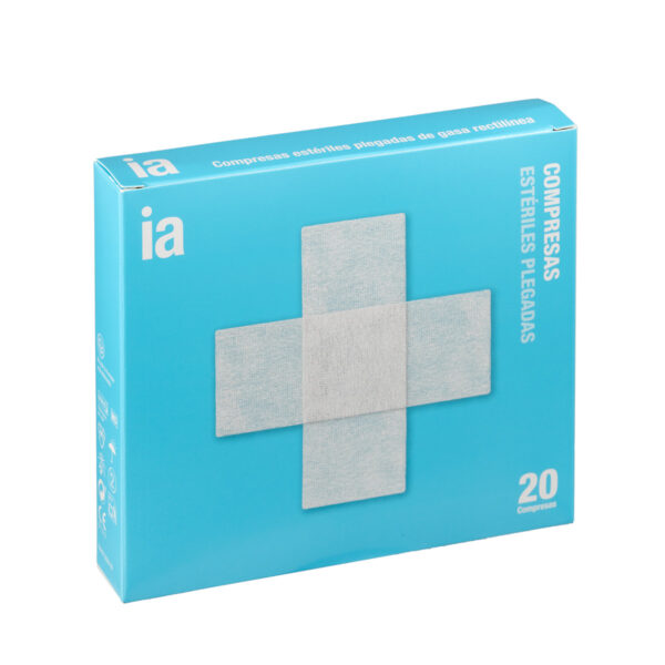 INTERAPOTHEK GASA ESTERIL 20X40 CM 20 UI
