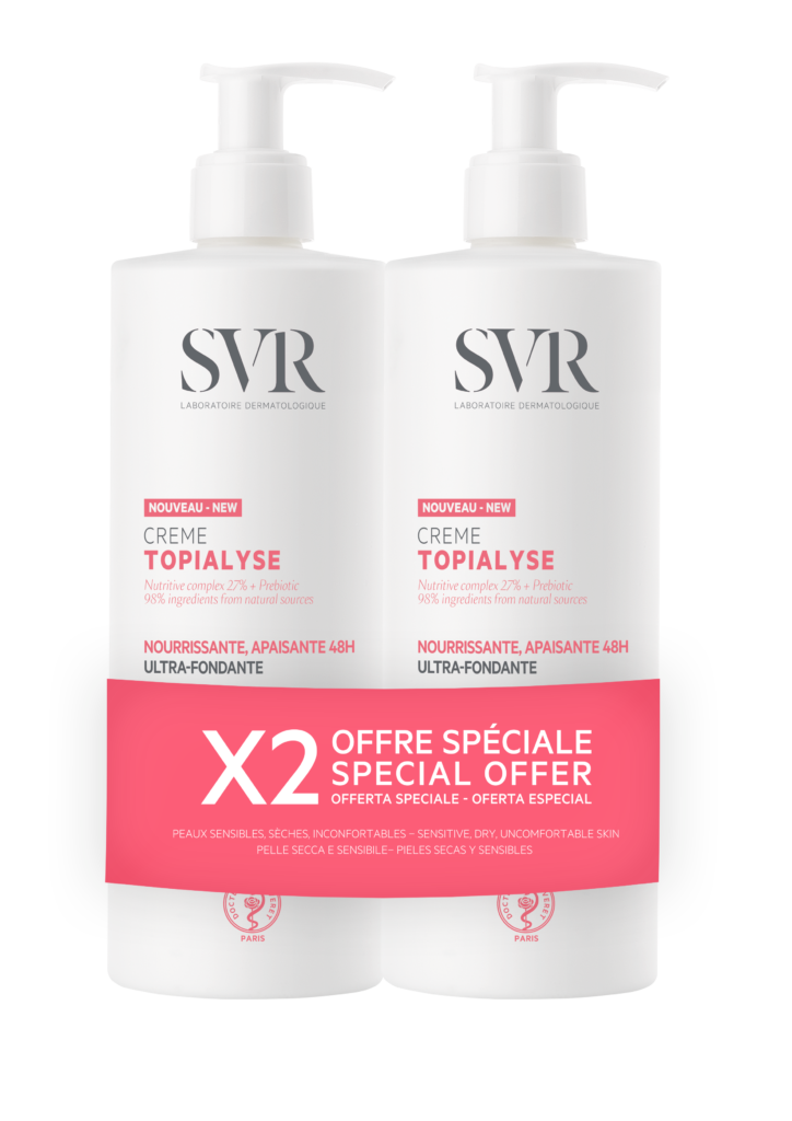 SVR TOPIALYSE | Piel muy seca a atópica Crème DUPLO 2X400 ml