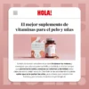 NATURADIKA Vitaminas para el pelo y las uñas B·Beauty Complex 60 CAPS