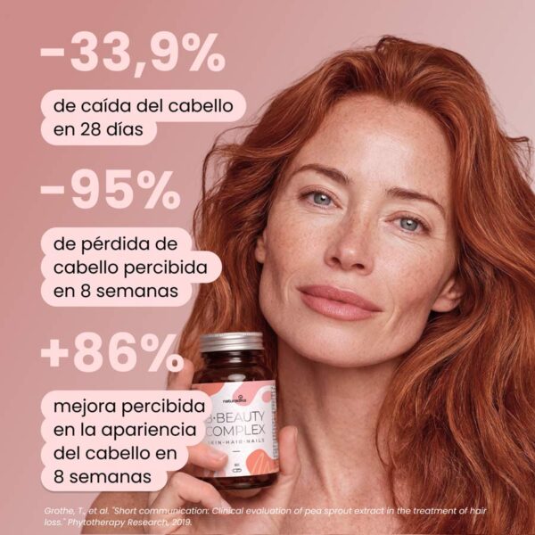 NATURADIKA Vitaminas para el pelo y las uñas B·Beauty Complex 60 CAPS