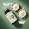 NATURADIKA Suplemento de Vitamina D3 con Vitamina K2 MenaQ7® DuoWell D3+K2 30 caps