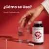 NATURADIKA Hierro SunActive®, Vitamina C y Folato Activo (5-MTHF) FerMax Active 30 caps.