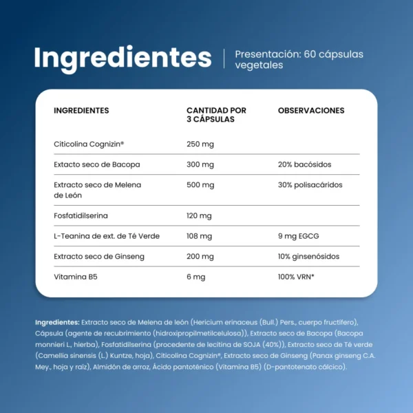 Memor-Tropic-ES-5_900x NATURADIKA nootrópico para memoria, concentración, claridad mental Memor Tropic Brain Power 60 caps