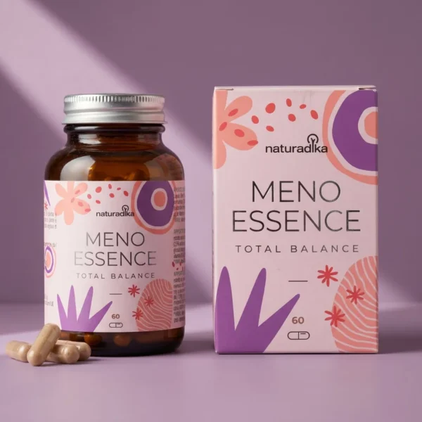 NATURADIKA Suplemento para menopausia y sofocos Meno Essence 60 caps
