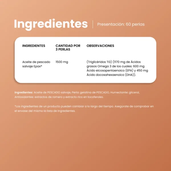NATURADIKA Suplemento con Omega 3 Full Omega Balance 60 caps