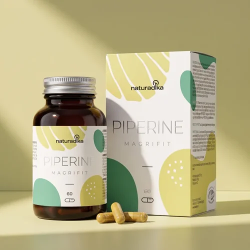 NATURADIKA Suplementopara el Control de Peso y Abdomen Plano Magrifit Piperine 60 caps