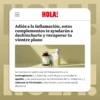 NATURADIKA Suplementopara el Control de Peso y Abdomen Plano Magrifit Piperine 60 caps